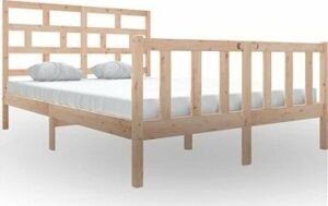 Rám postele masívna borovica 150 × 200