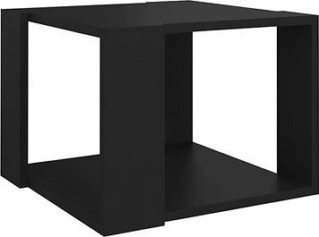 SHUMEE Konferenčný stolík čierny 40 × 40