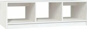SHUMEE Konferenčný stolík biely 110 × 50 ×