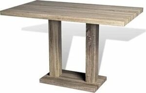 Jedálenský stôl dubový vzhľad