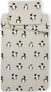 LAALU Obliečky tučniaci 140 × 200 +