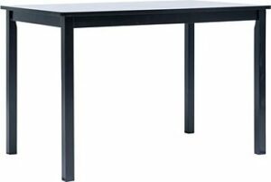 Jedálenský stôl čierny 114 × 71 ×